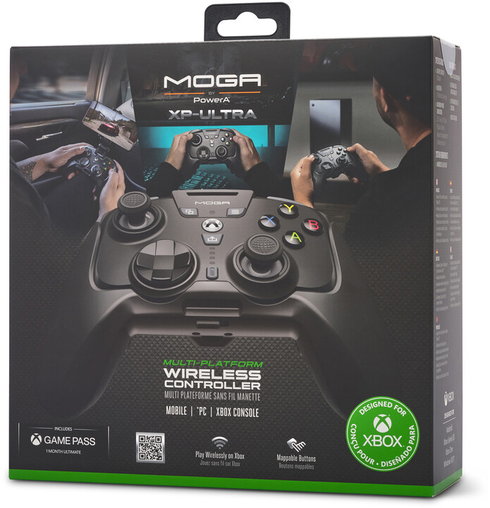 PowerA MOGA XP-ULTRA Wireless Cloud Gaming Controller, černá (Xbox Series, Xbox ONE, Android)_1629641926