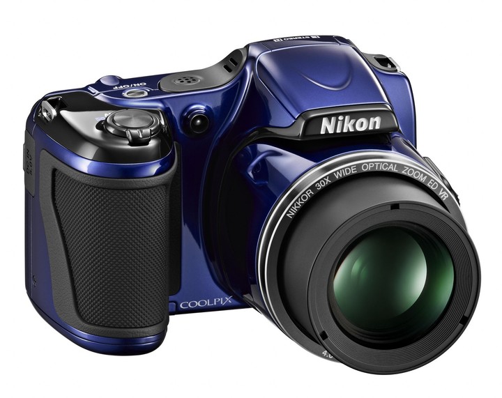 Nikon Coolpix L820, modrá_1292241294