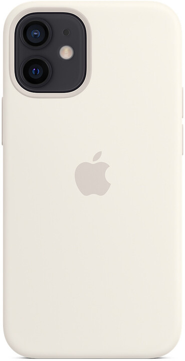 Apple silikonový kryt s MagSafe pro iPhone 12 mini, bílá_1157540741