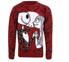 Svetr The Nightmare Before Christmas - Jack and Sally (L) 05056599748491