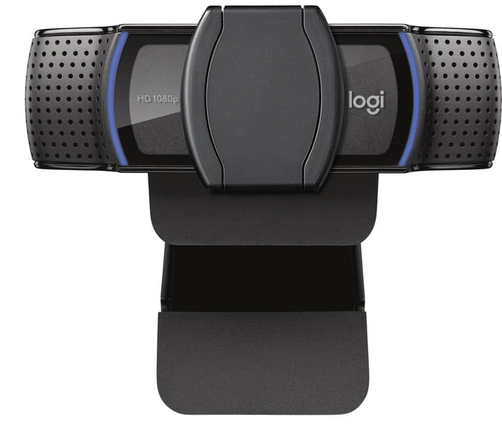 Logitech Webcam C920s, černá