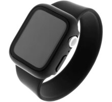 FIXED ochranné pouzdro Pure+ s temperovaným sklem pro Apple Watch 40mm, černá FIXPUW+-436-BK