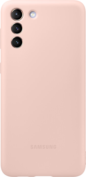 Samsung silikonový kryt pro Samsung Galaxy S21+, růžová_16288478