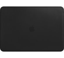 Apple pouzdro pro MacBook 12 " Leather Sleeve, černá - MTEG2ZM/A