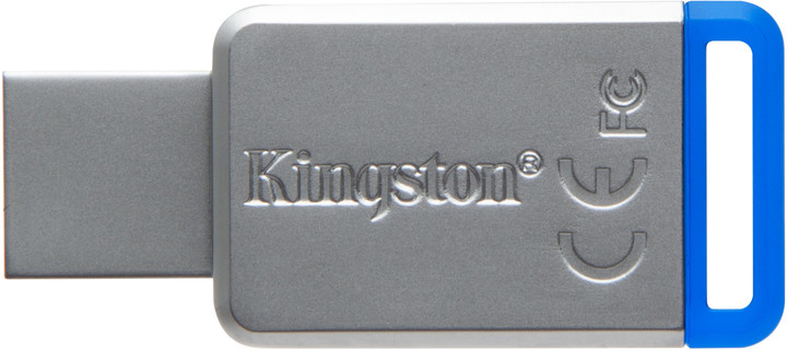 Kingston DataTraveler 50 - 64GB modrá_966330327