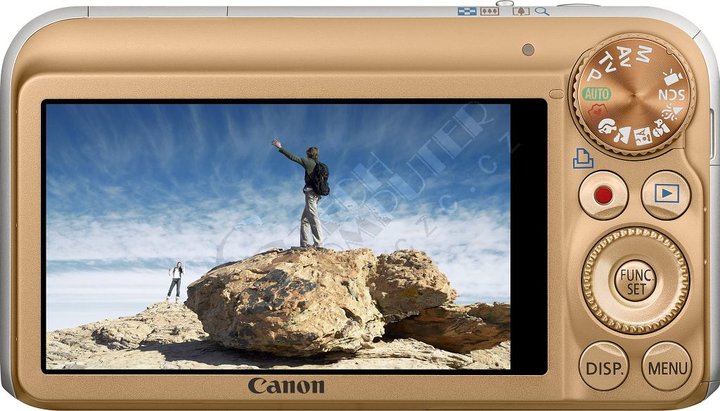 Canon PowerShot SX210, zlatá_800684724