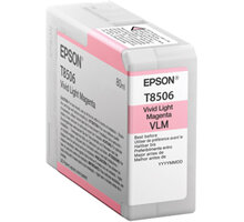 Epson T850600, (80ml), light magenta Poukaz 200 Kč na nákup na Mall.cz + O2 TV HBO a Sport Pack na dva měsíce