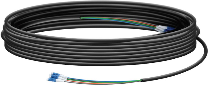 Ubiquiti Fiber Cable 200 optický kabel, 60m, SingleMode, 6xLC na každé straně