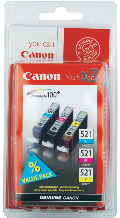 Canon CLI-521 C/M/Y Pack, barevné_1275155021