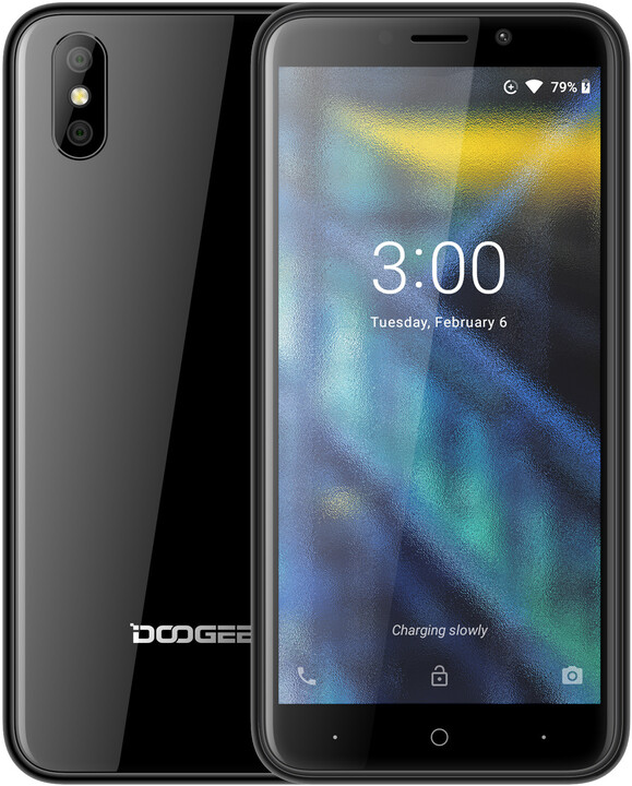 DOOGEE X50L, 1GB/16GB, Dual SIM, černá_931467219