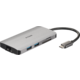 D-Link USB-C Hub 8v1, HDMI, Ethernet, PD, čtečka karet_1861097671