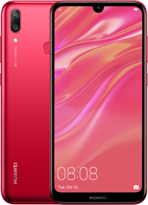 Huawei Y7 2019, 3GB/32GB, Red_488481259