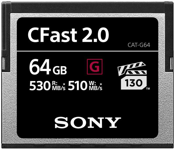 Sony G Series CFast 2.0 - 64GB_786573329