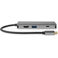 Nedis Multiportový adaptér USB-C, 3xUSB-A, USB-C, HDMI, RJ45, SD &amp; MicroSD_1174466443