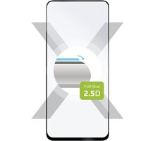 FIXED ochranné sklo Full-Cover pro Honor X8 5G, s lepením přes celý displej, černá_461202848