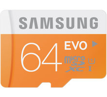 Samsung Micro SDXC EVO 64GB + SD adaptér_1935591206