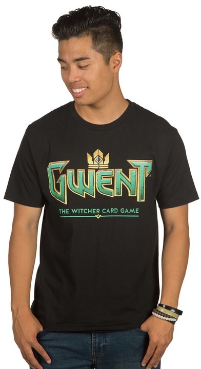 Tričko The Witcher - Gwent Classic Logo (US L / EU XL)_2036873004