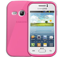 CELLY Gelskin pouzdro pro Samsung Galaxy Young, růžová_1061568770