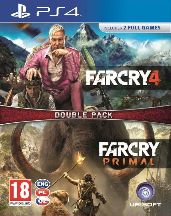 Doublepack - Far Cry 4 a Far Cry: Primal (PS4)_1605083978