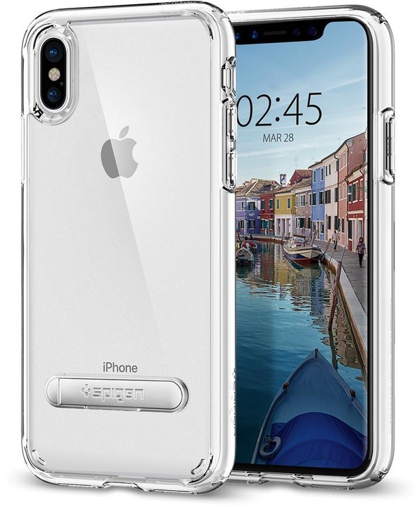 Spigen Ultra Hybrid S Crystal iPhone X, clear_1843058359