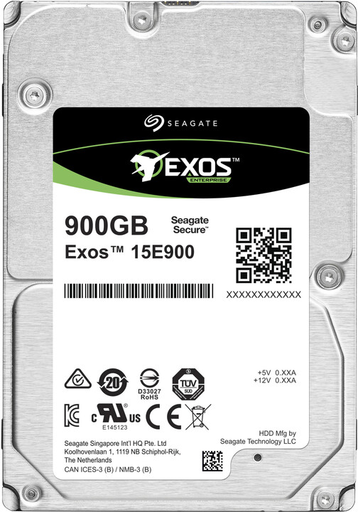 Seagate Exos 15E900, 2,5" - 900GB