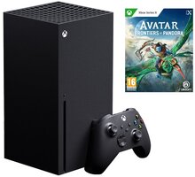 Xbox Series X, 1TB, černá + Avatar: Frontiers of Pandora RRT-00010+5055277051496