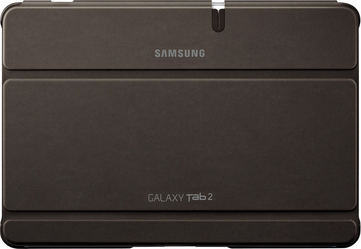 Samsung polohovací pouzdro EFC-1H8SAE pro Galaxy Tab 2, 10.1 (P5100/P5110), hnědá_1855802168