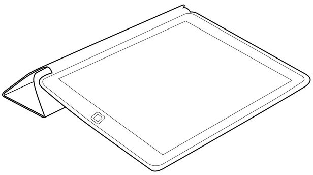 Sweex Smart Case pro iPad, modrá_63881040
