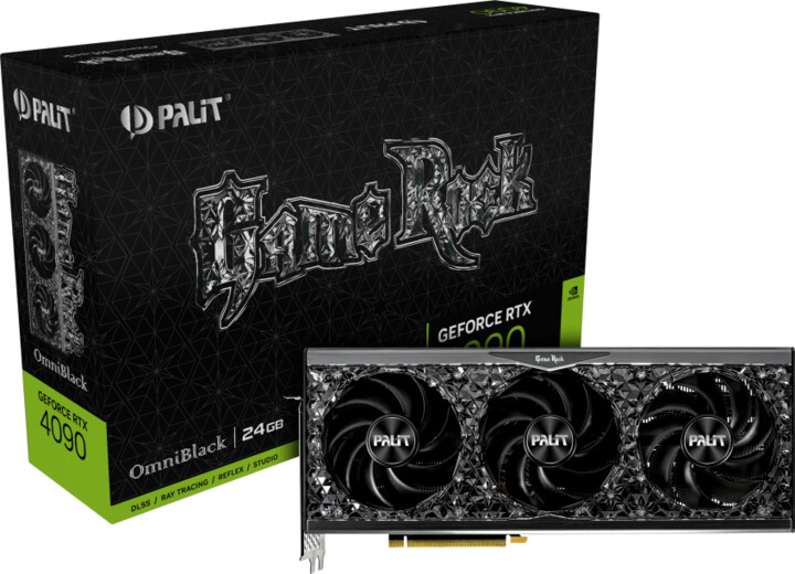 PALiT GeForce RTX 4090 GameRock OmniBlack, 24GB GDDR6X_65477935
