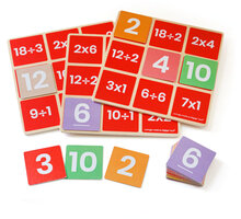 Školní pomůcka Bigjigs - Matematické bingo: Násobení a dělení_1576968684
