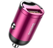 Baseus Tiny Star Mini nabíječka do automobilu USB (30W), růžová_365556930