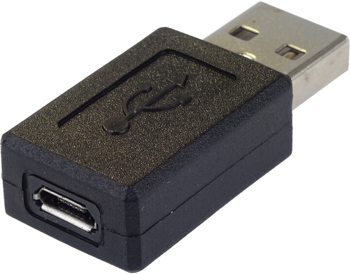 PremiumCord USB redukce micro USB B/Female - USB A/Male_1008718133