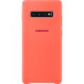 Samsung silikonový zadní kryt pro Samsung G975 Galaxy S10+, růžová (Berry Pink)