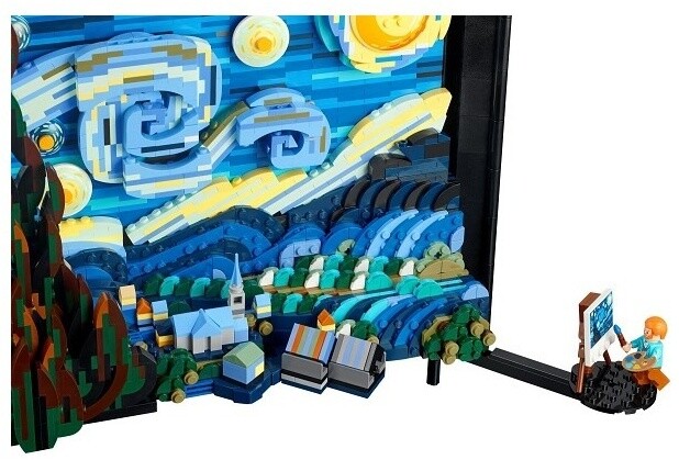 LEGO® IDEAS 21333 Vincent van Gogh – Hvězdná noc_858327438
