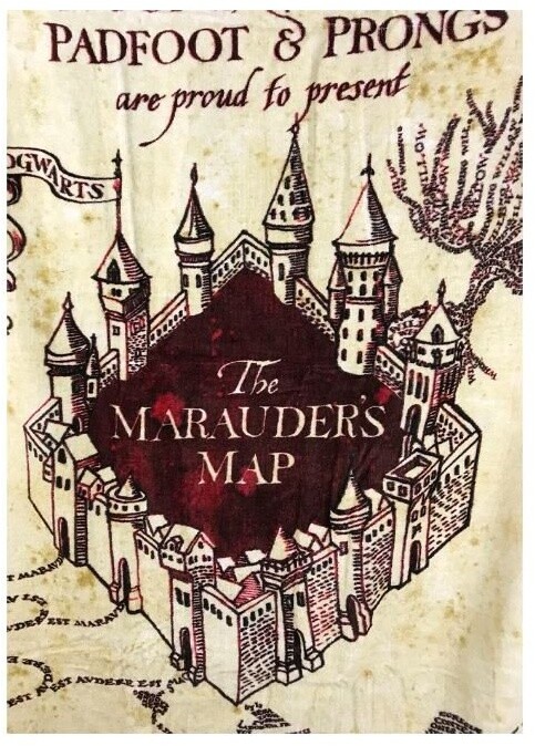 Osuška Harry Potter: Marauder&#39;s Map_1819866991