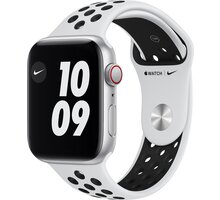 Apple Watch Nike SE Cellular, 44mm, Silver, Pure Platinum/Black Nike Sport Band_1012682706