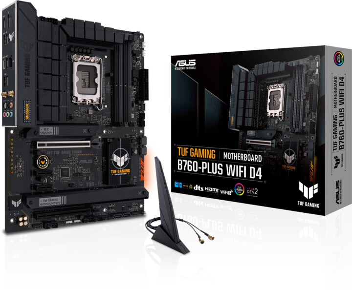 ASUS TUF GAMING B760-PLUS WIFI D4 (DDR4) - Intel B760_166633146