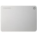 Toshiba Canvio Premium - 2TB, metalická stříbrná