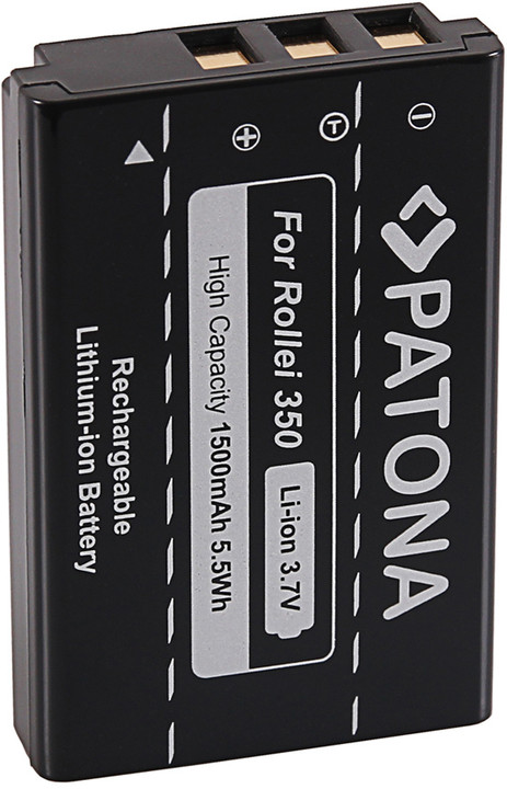 Patona baterie pro foto Rollei Powerflex 350 Wifi 1500mAh Li-Ion_643036968
