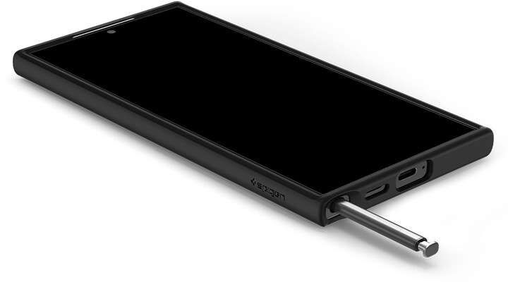 Spigen ochranný kryt Ultra Hybrid pro Samsung Galaxy S24 Ultra, transparentní, černý okraj_1840735238