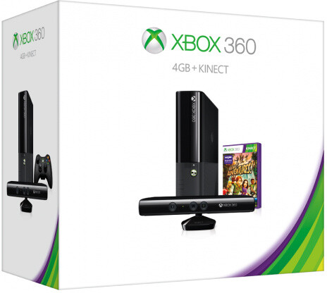XBOX 360™ Standard System Kinect Bundle 4GB Stingray + Kinect Adventures!_1809293572