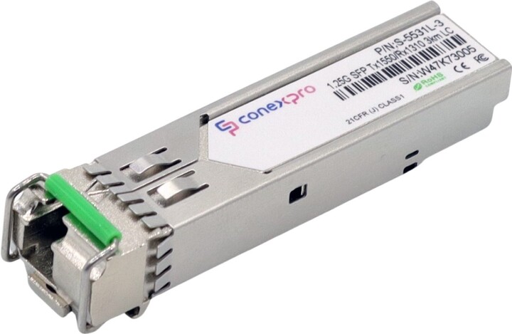 Conexpro SFP modul, 1,25Gbit, SM, Tx1550/Rx1310nm, 3km, DDM, 1x LC_234536069