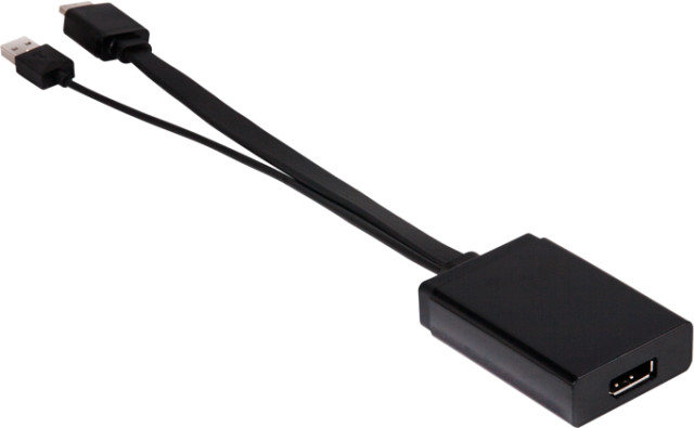 Club3D HDMI 1.4 na DisplayPort 1.1, podpora UHD, 31cm_1664824162