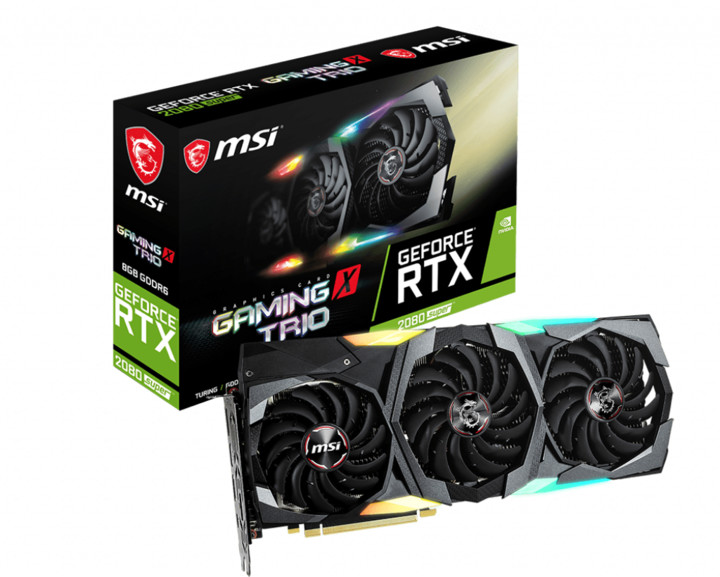 MSI GeForce RTX 2080 SUPER GAMING X TRIO, 8GB GDDR6_197667961