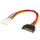 Akasa kabel SATA redukce napájení na 4pin Molex, 15cm, 2ks v balení