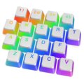 SPC Gear vyměnitelné klávesy KC104 Pudding Onyx White, Kailh, 104 kláves, bílé/průhledné, US_261147988