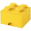 Úložný box LEGO, s šuplíkem, malý (4), žlutá_1796756775