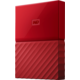 WD My Passport - 3TB, červená