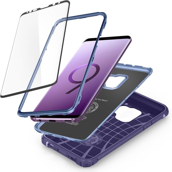 Spigen Pro Guard pro Samsung Galaxy S9, deep purple_2082536771