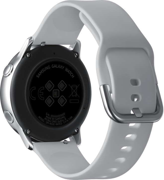 Samsung Galaxy Watch Active, stříbrná_1200605623